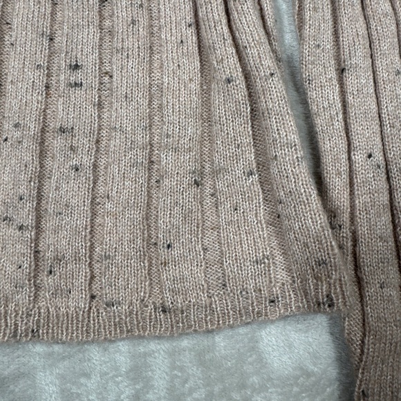 NWT Madewell Donegal Blush Evercrest Turtleneck Wool Blend Sweater Size Small - Picture 10 of 16